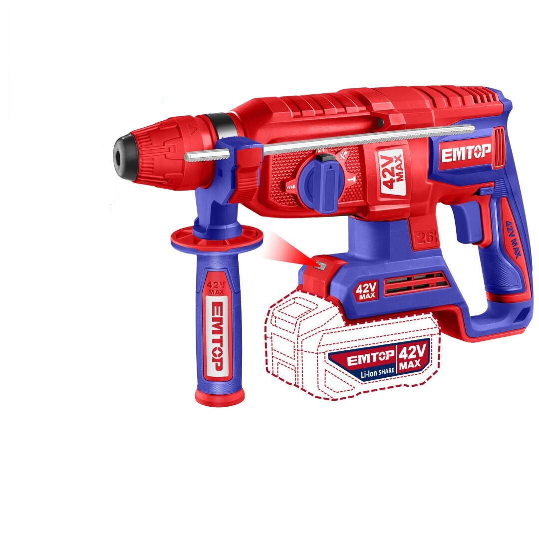 Перфоратор акумуляторний EMTOP ELRH422682